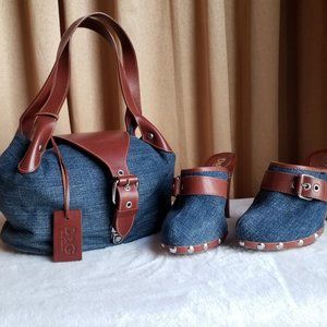 Dolce & Gabbana Denim  handbag.MOVING NEED TO SELL